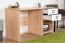 Scrivania per cameretta "Benjamin" 28 | faggio/bianco | 74 x 125 x 60 cm | 2 cassetti | Design moderno