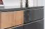Set ingresso 4 pezzi Vaitele | Antracite lucido e noce | Design moderno e funzionale