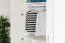Armadio battente "Siumu" 29 | Illuminazione LED inclusa | Bianco lucido | 226x187x60 cm