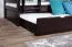 Letto a castello divisibile 90 x 200 cm Easy Premium Line K17/n | Letto estraibile | Faggio massello testa di moro