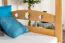 Letto a castello per adulti "Easy Premium Line" K19/n, testiera e pediera con fori, legno massiccio di faggio naturale - 90 x 190 cm (L x L), divisibile