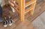 Letto a soppalco "Easy Premium Line" K22/n, legno massiccio di faggio naturale - base del materasso: 90 x 190 cm