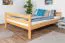 Letto a soppalco 160 x 200 cm per adulti "Easy Premium Line" K23/n, legno massiccio di faggio laccato naturale, divisibile