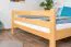 Letto a soppalco 160 x 190 cm "Easy Premium Line" K23/n, legno massiccio di faggio laccato naturale, divisibile