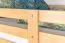 Letto a soppalco 160 x 190 cm "Easy Premium Line" K23/n, legno massiccio di faggio laccato naturale, divisibile
