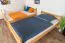 Letto a castello 120 x 200 cm | Easy Premium Line K24/n | Faggio massiccio naturale laccato | Divisibile | Testata e pediera dritte