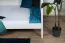 Letto a castello divisibile 140 x 190 cm | Easy Premium Line K24/n | Faggio massello bianco | Testiera e pediera dritte
