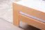 Letto matrimoniale extra lungo Easy Premium Line K6 | Faggio massello naturale | 160 x 220 cm | Design moderno