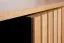 Cassettiera Slatina 11 | Rovere/nero | Parzialmente massello | 71 x 91 x 45 cm | Design moderno