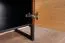 Armadio guardaroba ante battenti Slatina 44 | Rovere/nero | Parzialmente massello | 203 x 165 x 63 cm | Design moderno