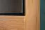 Armadio Slatina 46 | Rovere e nero | Parzialmente massello | 203 x 56 x 63 cm