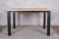 Elegante tavolo da pranzo Varbas 02, bicolore, rovere Gold Craft / nero opaco, 120 x 80 cm, struttura robusta, tavolo da cucina resistente, moderno