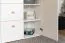 Cassettiera per cameretta Egvad 09 | Bianco e faggio | 95 x 120 x 40 cm | 2 ante, 3 cassetti, 6 scomparti