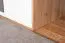 Armadio cameretta "Sallingsund" 02 | Rovere, Bianco, Antracite | 191 x 120 x 51 cm | 3 ante, 5 scomparti