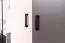 Armadio cameretta "Sallingsund" 02 | Rovere, Bianco, Antracite | 191 x 120 x 51 cm | 3 ante, 5 scomparti