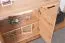 Cassettiera in rovere "Pandrup" 10 | 3 ante, 4 scomparti | 83 x 120 x 40 cm | Design moderno