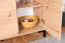 Cassettiera in rovere "Pandrup" 10 | 3 ante, 4 scomparti | 83 x 120 x 40 cm | Design moderno