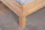 Letto singolo / letto per ospiti Collin 07 faggio massiccio oliato naturale - Superficie di appoggio: 120 x 200 cm (L x L)