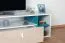 Mobile TV per cameretta "Aalst" 24 | rovere, bianco e blu | 40 x 125 x 50 cm | moderno e funzionale