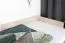 Letto singolo "Lede" 15 per cameretta | 90 x 200 cm | Grigio, rovere e bianco | Design moderno e funzionale