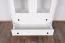 Vetrinetta Tellin 02 | Bianco lucido | 190 x 90 x 40 cm | Design moderno per cameretta