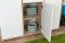 Arredo ufficio completo 5 pezzi | Set A "Palpala" | Rovere Sonoma e bianco | Design moderno | Spessore 18 mm