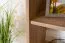 Scaffale alto Palpala 01 | rovere Sonoma e bianco | 180 x 41 x 35 cm | Design moderno