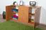 Cassettiera "Tandil" 15 in ontano | Design moderno | 82 x 135 x 40 cm | 4 cassetti e 2 ante