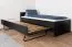 Letto singolo Marincho 81 nero | Incluso letto estraibile | 90 x 200 cm | Design moderno e stabile