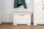 Cassapanca Falefa 15 avorio | 45 x 70 x 39 cm | Stile moderno | Sistema Soft-Close | Piedini regolabili