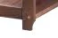 Scaffale in pino massello naturale Junco 54C | 200 x 60 x 30 cm | 5 ripiani | Design moderno