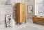 Armadio battente Masterton 05 | Rovere massello oliato | 185 x 91 x 53 cm | Design elegante