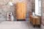 Armadio a due ante battenti Masterton 05 | Faggio massello oliato | 185 x 91 x 53 cm | Design elegante