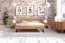 Comodino Masterton 04 | Faggio massello oliato | 42 x 45 x 45 cm | Design elegante