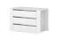 Cassettiera interna per armadio bianca | 88 x 57 x 45 cm | Faesite robusta | Sistema Soft Close