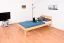 Letto singolo 90 x 200 cm | Pino massello naturale | Rete a doghe inclusa | Design moderno