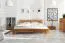 Letto matrimoniale super king size Tasman 04 | Rovere massello selvatico oliato | 200 x 200 cm | Design elegante