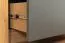 Vetrinetta moderna Faleula 02 | Rovere e grigio | 196 x 50 x 43 cm | Design senza maniglie