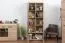 Vetrinetta alta "Gabes" 02 | Rovere Sonoma | 194 x 80 x 37 cm | Design moderno | 6 ripiani