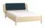 Rivestimento testata letto singolo/ospiti Aegir 20/21/22 | Blu navy | 47,5 x 140 x 4 cm