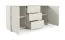 Madia "Cienequillas" 14, color cashmere, 2 ante a battente, 4 scomparti, 3 cassetti, funzione "push-to-open",150 x 40 x 72 cm