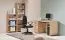 Scrivania Delare 01 | Rovere Sonoma | 1 cassetto | Ripiano tastiera estraibile | 75,5 x 145 x 65,5 cm