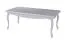 Tavolino da soggiorno Bignona 20 | Pino bianco elegante | 116 x 75 x 55 cm | Design classico