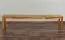 Panca in rovere massello 200 x 33 cm | Stile naturale moderno | Modello "Wooden Nature" 134