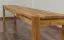 Panca in rovere massello 200 x 33 cm | Stile naturale moderno | Modello "Wooden Nature" 134