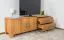 Mobile porta TV in faggio massello 160 cm | Design moderno | 2 cassetti, 2 ante | 48 x 160 x 40 cm