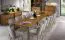 Cassettiera | credenza | rovere caramello | 183 x 48 x 81 cm | 2 ante scorrevoli | 3 ripiani | 6 scomparti | 4 cassetti | Inginele 01