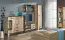Armadio battente Sichling 01 | Cornice sinistra | Rovere marrone | 193 x 80 x 58 cm