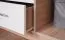 Armadio a battente Hannut 08 | Bianco e rovere | 190 x 100 x 56 cm | Design moderno e funzionale