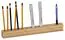 Set organizzativo da scrivania in legno di faggio | 6 pezzi multifunzione | Design naturale